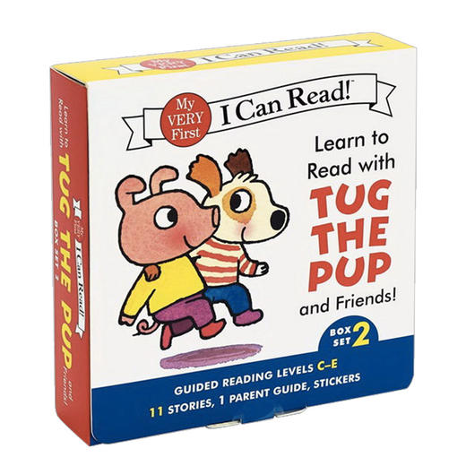 跟塔戈和他的朋友们学习12册 第二辑 英文原版绘本 Learn to Read with Tug the Pup and Friends 英文版儿童英语启蒙认知分级读物 商品图0