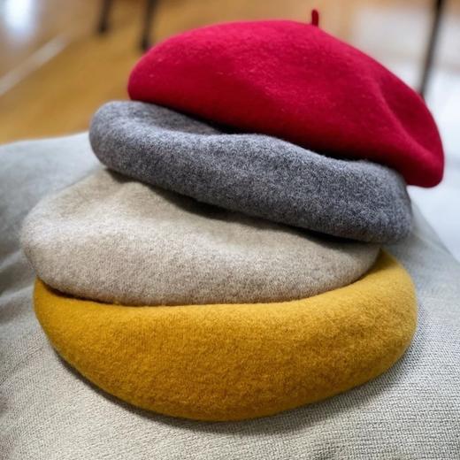 7折~100羊毛保暖贝雷帽盆帽 日常高级感vs氛围感 商品图10