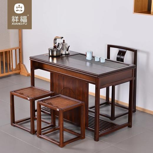 祥福 声名鹊起竹茶桌椅整套 库存需线下核实 请咨询后再下单 快递发到付 商品图2