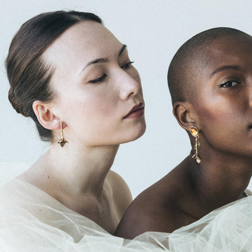 北京仓｜ANITA BERISHA-Flora-郁金香 耳环（不对称）［美国设计师］ 商品图5