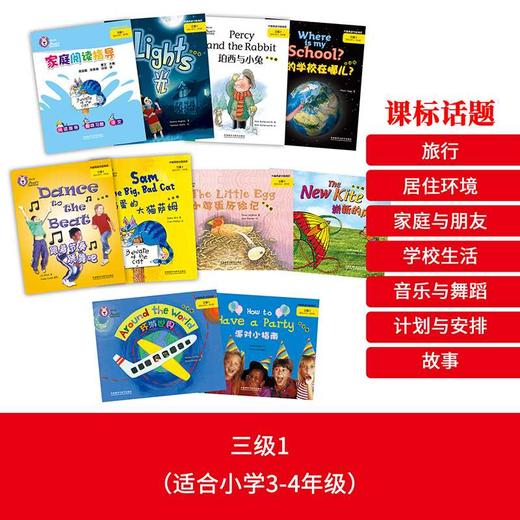 大猫英语分级阅读三级组套(含三级1.2.3)(适合小学三.四年级)(网店专供)(全28册)(含光盘) 商品图2