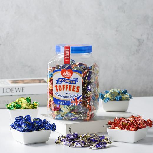 英国沃尔克斯什锦太妃糖礼罐装908g/064411 多种口味混合节日送礼喜糖推荐 商品图0