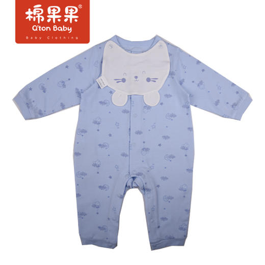 商场同款棉果果春秋款内衣对开连体衣哈衣M101722422028 商品图0