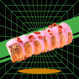 Mini奶昔草莓号角