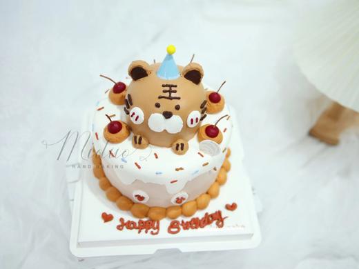 男孩蛋糕 复古立体老虎头  女孩蛋糕 商品图2