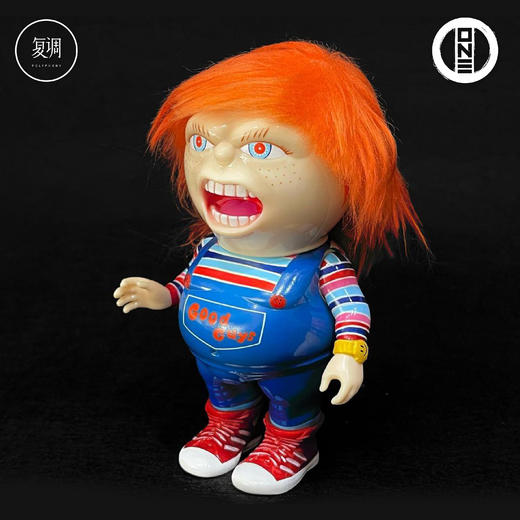 现货 壹工坊 万圣节 鬼娃恰吉 搪胶潮玩 摆件 商品图0