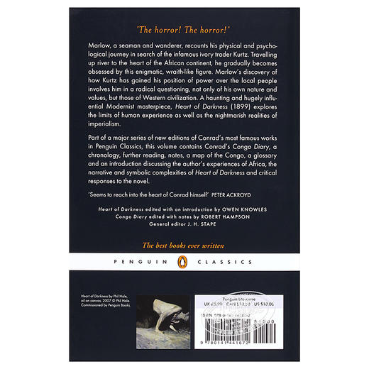 【中商原版】黑暗的心 英文原版 Heart of Darkness 约瑟夫·康拉德 Joseph Conrad 文学名著 商品图1