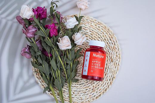 【高含量儿童苹果醋咀嚼软糖】剂量加倍 单粒500mg苹果醋 儿童喜爱口感 无刺激酸味无添加 60粒 补充胃酸 商品图2