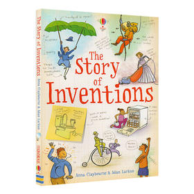 发明的故事 英文原版 Usborne The Story of Inventions 创意漫画插图英语百科 儿童历史科普启蒙知识 英文版 进口英语书