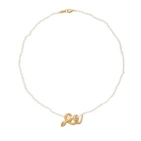 北京仓｜Parel Parel-Serpentine-蛇形 珍珠 项链［波兰设计师］