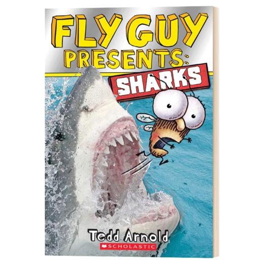 苍蝇小子 鲨鱼 英文原版 Fly Guy Presents Sharks Scholastic Reader, Level 2 学乐分级小读本2级 商品图3