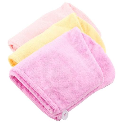 传枫（两条混色装） 超细纤维加厚干发帽干发毛巾 CF-2688 商品图3