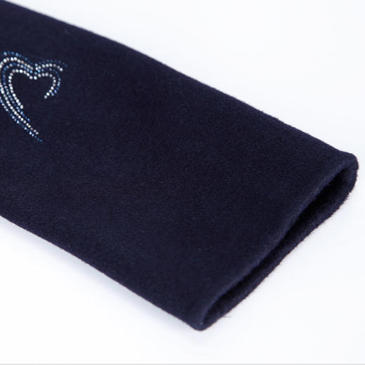 ND93U斯尔丽[专柜同款]瑟俪2021冬上新心形烫钻外套显瘦时尚中长大衣女 商品图4