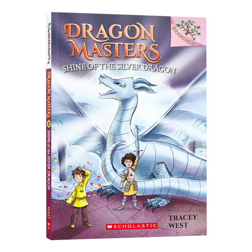 学乐大树系列 驯龙大师11 英文原版 Dragon Masters #11 Shine of the Silver Dragon 图画趣味阅读故事书 商品图0
