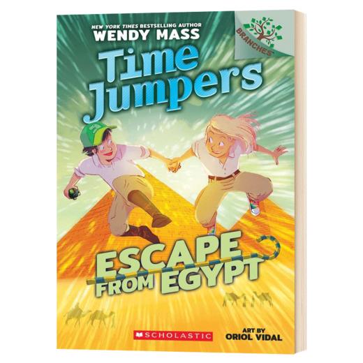 时间旅行者2 英文原版 Escape from Egypt Time Jumpers #2 学乐大树系列 商品图1