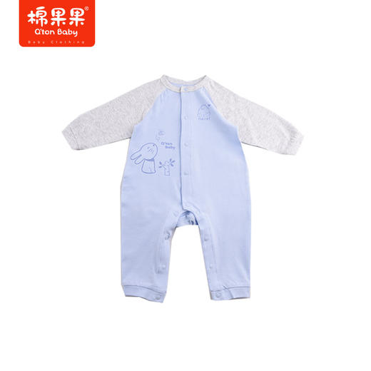 商场同款棉果果春秋款内衣插肩对开连体衣哈衣M101722422035 商品图0