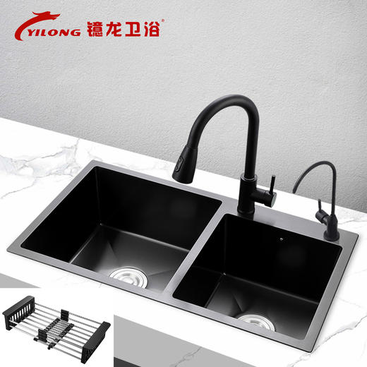 镱龙 黑金刚 3.0 手工盆（水槽） 7843 商品图0