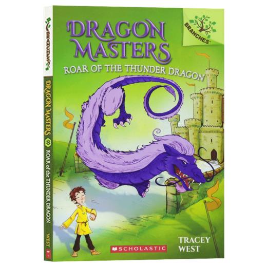 学乐大树系列 驯龙大师8 英文原版 Dragon Masters #8 Roar Of The Thunder Dragon 儿童读物 商品图1