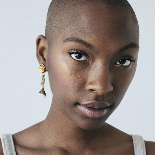 北京仓｜ANITA BERISHA-Flora-郁金香 耳环（不对称）［美国设计师］ 商品图6