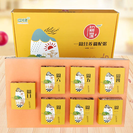 中绿出品 营养煮粥一周调配粥 八宝粥儿童月子 真空小包装早餐粥 商品图1