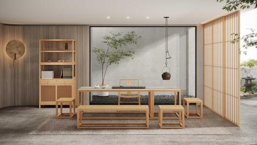 祥福  观文系列整套桌椅竹家具   库存需线下核实 请咨询后再下单 快递发到付 商品图0