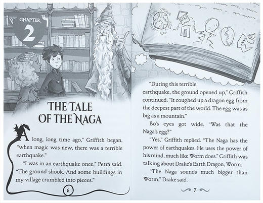 学乐大树系列 驯龙大师11 英文原版 Dragon Masters #11 Shine of the Silver Dragon 图画趣味阅读故事书 商品图1