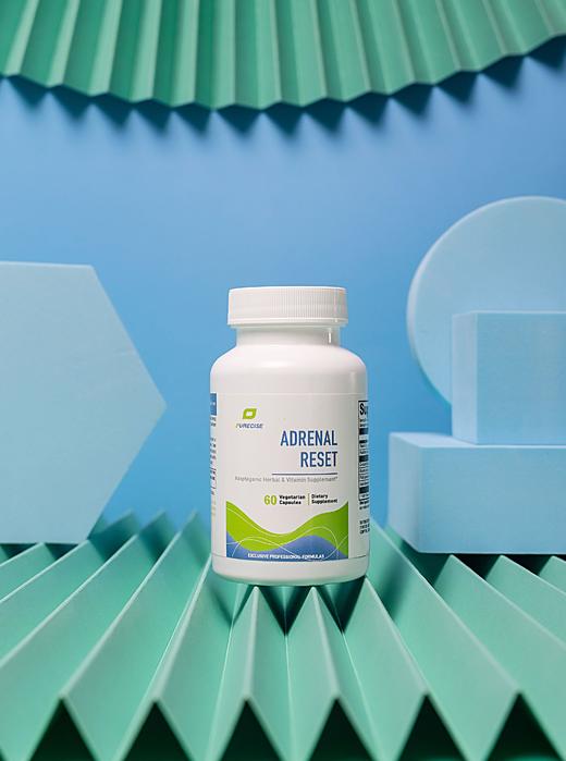 【抗压活力素支持肾上腺】Adrenal Reset 名贵草本 虫草人参 60粒 肾上腺疲劳 能量活力 Purecise倍赛思 商品图4