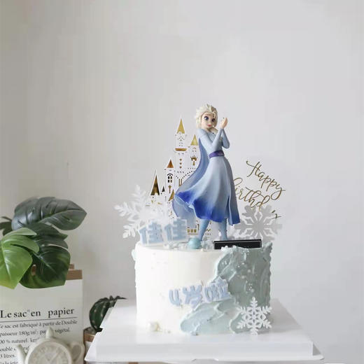 【爱莎大人公主】叮当CAKE爆款生日蛋糕-鲜果奶油蛋糕 商品图0