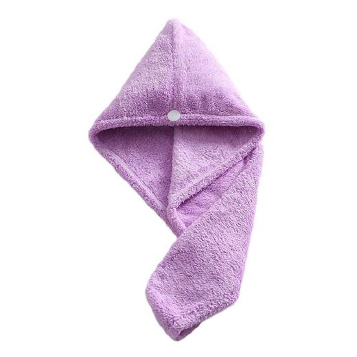 传枫（两条混色装） 超细纤维加厚干发帽干发毛巾 CF-2688 商品图5