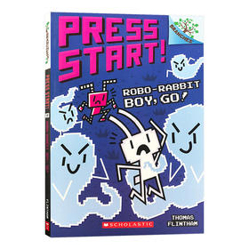 方块兔7 英文原版 Robo-Rabbit Boy, Go! Press Start! #7 学乐大树系列