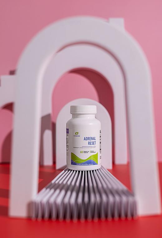 【抗压活力素支持肾上腺】Adrenal Reset 名贵草本 虫草人参 60粒 肾上腺疲劳 能量活力 Purecise倍赛思 商品图3
