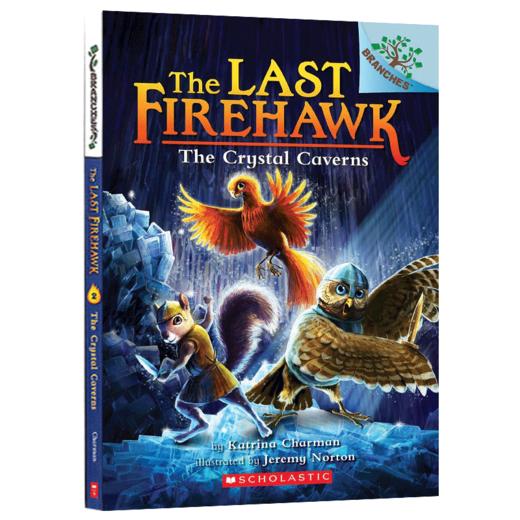 学乐大树系列 火鹰传奇2 英文原版 The Last Firehawk The Crystal Caverns 儿童读物 商品图1