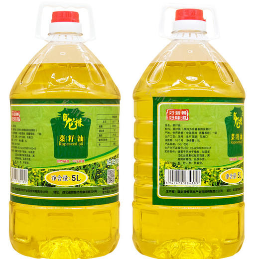 【恩施】农销乐 硒都一级菜籽油 5L 商品图0