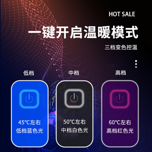 【雪地暖身衣】超薄电热马甲 男女通用三挡发热 2套控温系统 超薄无束缚不臃肿 碳纤维材质 商品图3