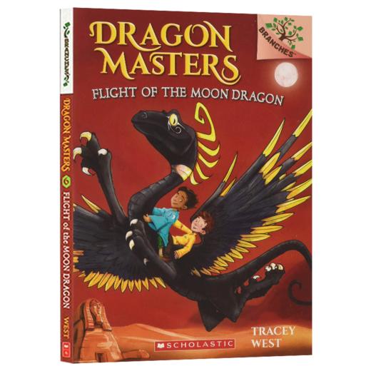 学乐大树系列 驯龙大师6 英文原版 Dragon Masters #6 Flight Of The Moon Dragon 儿童读物 商品图1