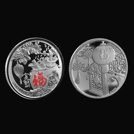 虎年福字贺岁银章 上海造币  含纯银8克 商品图7