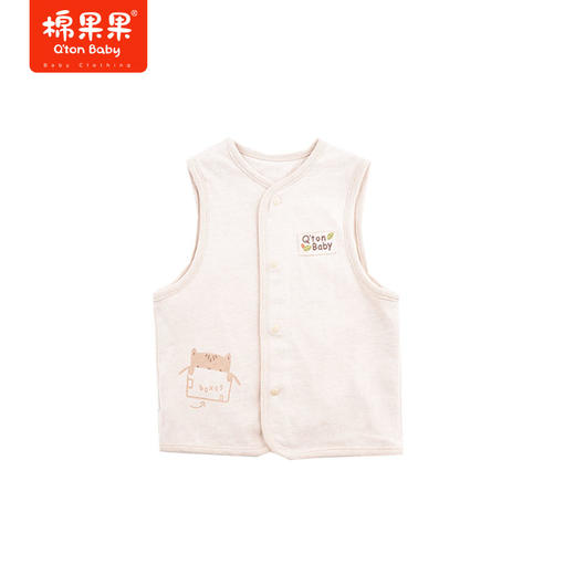 商场同款棉果果春季新疆彩棉两面穿马夹M101171122010 商品图0