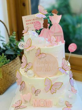 双层母亲节奶油蛋糕 下单前请仔细阅读商品详情