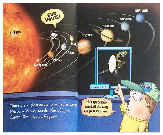 苍蝇小子 太空 英文原版 Fly Guy Presents Space Scholastic Reader, Level 2 学乐分级小读本2级 商品图2
