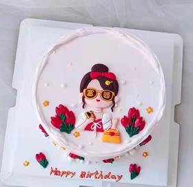 【甜久荟 富婆 做自己的主人】 纯动物鲜奶蛋糕 无化学添加 低糖 好吃又健康