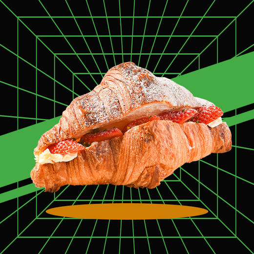 草莓奶昔大羊角 商品图0