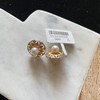 925银镀金花轮akoya耳环PE20201005 商品缩略图0