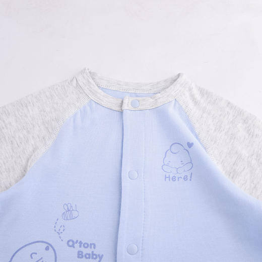 商场同款棉果果春秋款内衣插肩对开连体衣哈衣M101722422035 商品图3