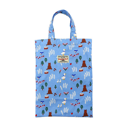 HUJI祤集Ditsy手提袋插画可爱动物 商品图2