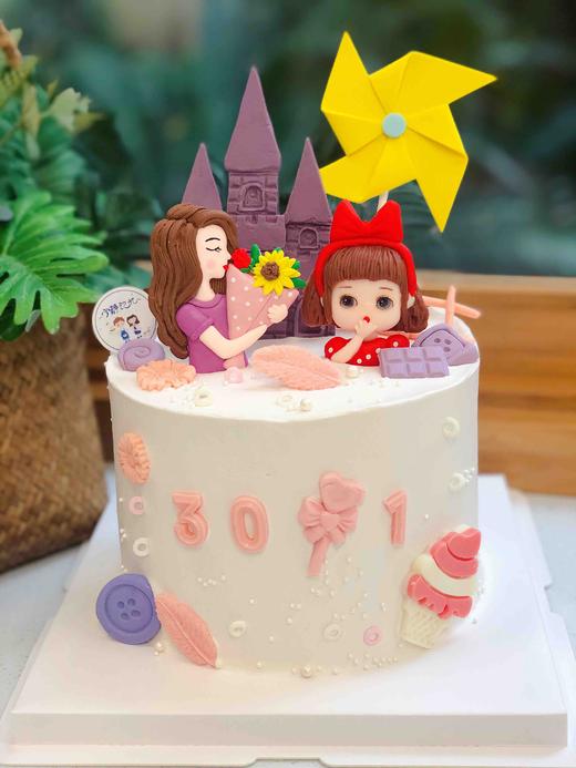 母亲节奶油蛋糕 下单前请仔细阅读商品详情 商品图0