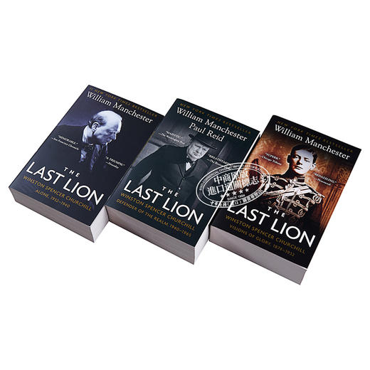 预售 【中商原版】最后的雄狮 丘吉尔传 3本套装 英文原版 The Last Lion Winston Spencer Churchill 1874-1965 William Manchester 商品图2