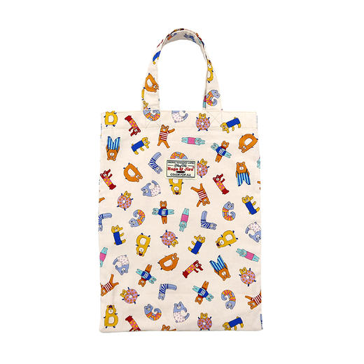 HUJI祤集Ditsy手提袋插画小动物们 商品图13