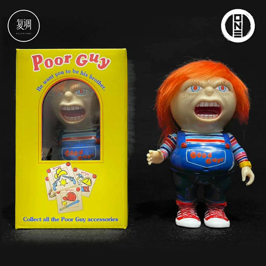 现货 壹工坊 万圣节 鬼娃恰吉 搪胶潮玩 摆件 商品图5