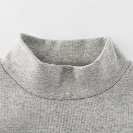 【选用优质莱卡棉 贴身穿我们更在意健康】27kids韩版童装秋季新品2021儿童打底衫批发ins男宝宝长袖T恤高领 商品图1