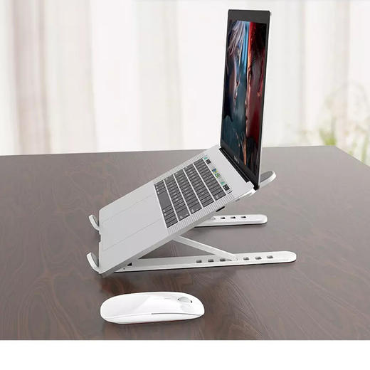 传枫 笔记本电脑折叠升降增高散热支架 P1-pro 商品图0